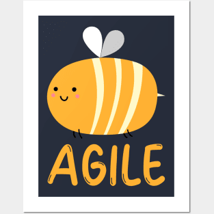 Bee Agile Posters and Art